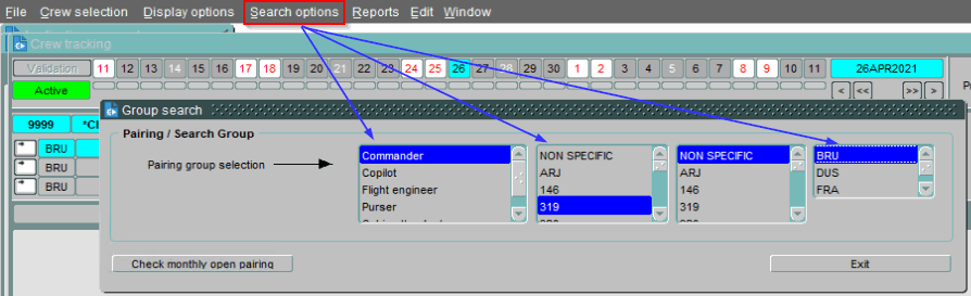 BlueOne - Aircraft and Crew Management
