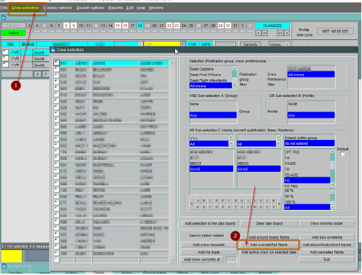 BlueOne - Aircraft and Crew Management